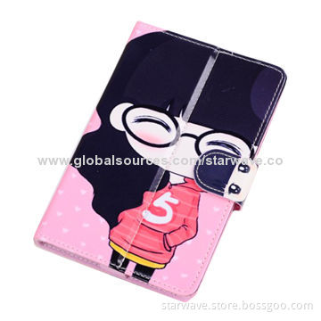 7.0-inch Leather Tablet PC Case with Holder, Using in S-WMC-0393B/-0393/-0394), Welcome OEM Orders